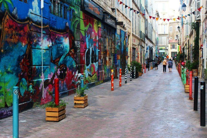 Quartier De Verdure "Cours Julien La Plaine "Chambre Privee Dans Appartement Marseille Luaran gambar