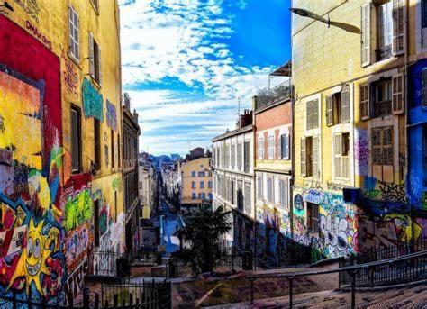 Quartier De Verdure "Cours Julien La Plaine "Chambre Privee Dans Appartement Marseille Luaran gambar